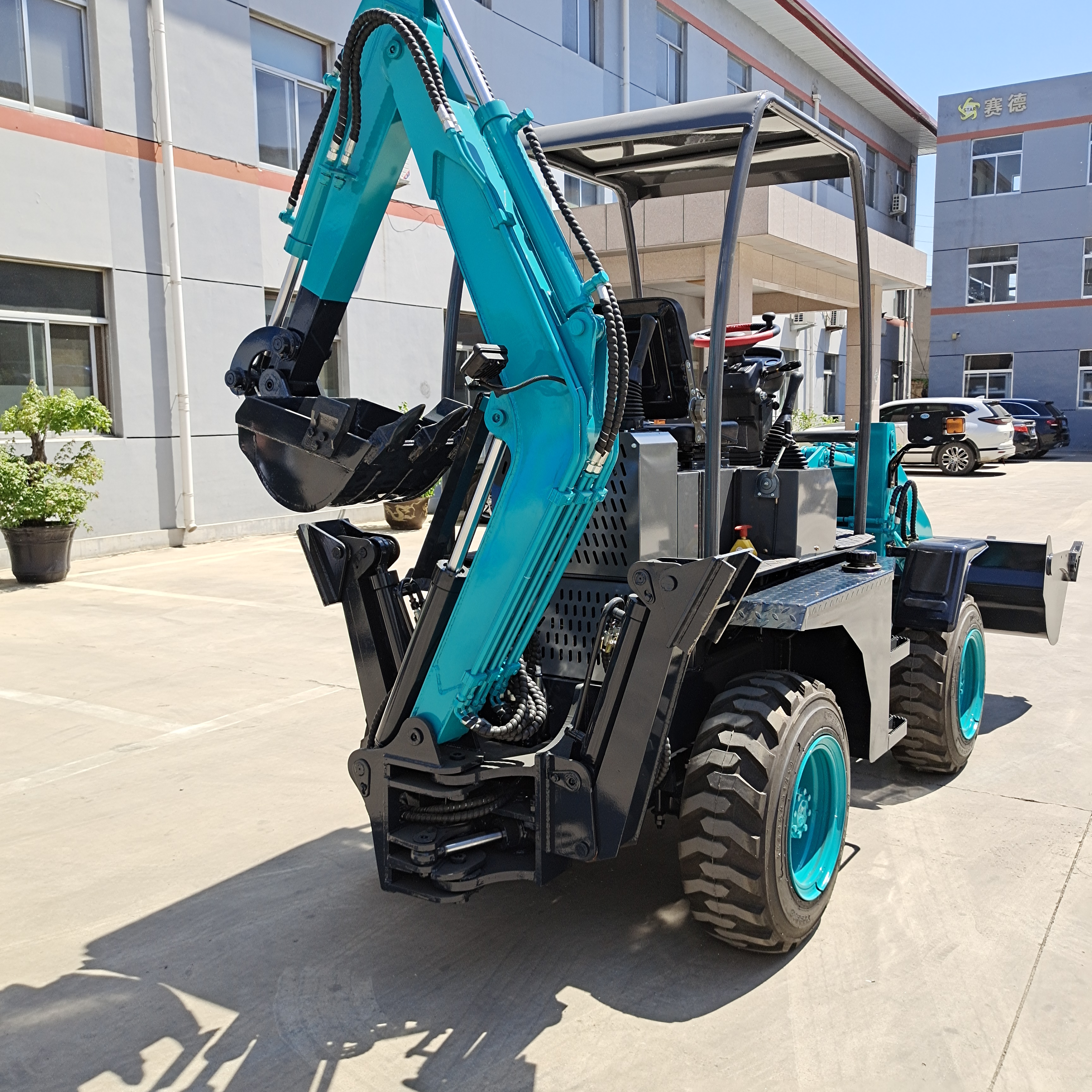 1.5t 2t 2.5t 3t backhoe loader with price large excavator high quality